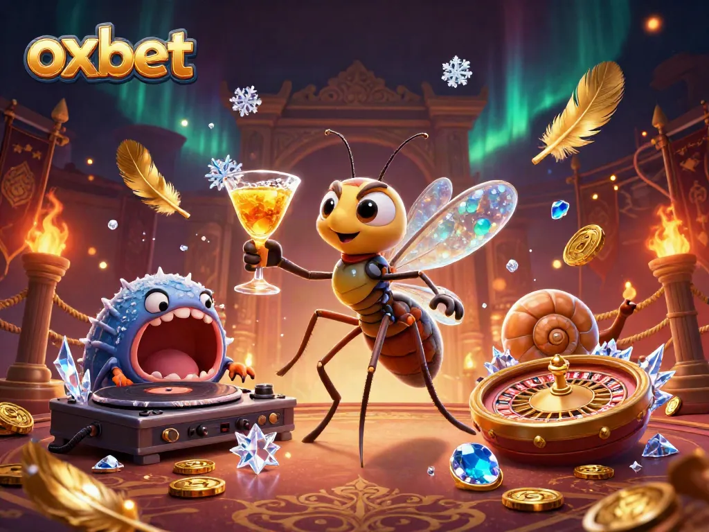 Experience the excitement of oxbet with vibrant casino characters showcasing thrilling game elements.